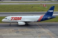 PT-TMD @ SBSP - TAM A319 in retro c/s - by FerryPNL