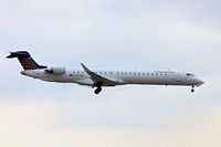 D-ACNR @ EGBB - Eurowings 2011 Canadair CRJ-900LR, c/n: 15263 at Birmingham - by Terry Fletcher