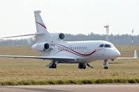 M-DTBP @ EGGW - 2012 Dassault Falcon 7X, c/n: 168 at Luton - by Terry Fletcher