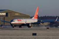 OE-LNS @ EGHH - Lauda Air. - by Howard J Curtis