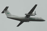 LN-WFB @ ESSA - Widerøe Dash-8-300 taking off from Stockholm Arlanda airport, Sweden. - by Henk van Capelle