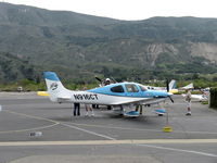 N916CT @ SZP - 2008 Cirrus SR22 GTSx G3 TURBO, Continental IO-550-N 310 Hp, G3 model increased fuel to 92 gallons, refueling - by Doug Robertson