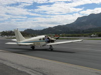 N5676V @ SZP - 1977 Piper PA-28-181 ARCHER II, Lycoming O&VO-360 180 Hp, stopped for pushback to transient parking ramp - by Doug Robertson