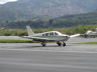 N5676V @ SZP - 1977 Piper PA-28-181 ARCHER II, Lycoming O&VO-360 180 Hp, landing roll Rwy 22 - by Doug Robertson