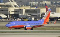 N238WN @ KLAX - Taxiing to gate at LAX - by Todd Royer