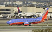 N931WN @ KLAX - Taxiing to gate at LAX - by Todd Royer