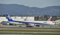 JA732A @ KLAX - Taxiing to gate at LAX - by Todd Royer
