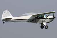G-AKVO @ EGHA - Privately owned. Ex N44045. - by Howard J Curtis