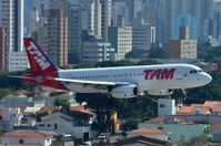 PT-MZG @ SBSP - TAM A320 Arriving in CGH - by FerryPNL