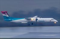 LX-LGE @ EDDR - De Havilland Canada DHC-8-402Q - by Jerzy Maciaszek