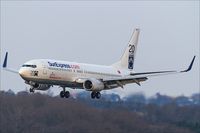 TC-SNF @ EDDR - Boeing 737-8HC - by Jerzy Maciaszek