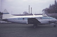 G-APSK @ EBGT - 1959 De Havilland DH-104 Dove 5 - by Raymond De Clercq