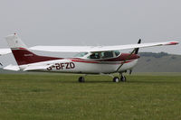 G-BFZD @ EGHA - Privately owned. - by Howard J Curtis