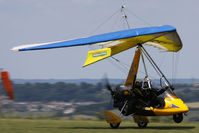 G-BZSS @ EGHA - Privately owned. - by Howard J Curtis