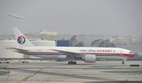 B-2082 @ KLAX - Taxiing to parking at LAX - by Todd Royer