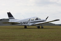 G-MSFT @ EGHA - Privately owned. - by Howard J Curtis