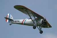 F-BCNL @ LFFQ - Morane Saulnier MS 317, La Ferté Alais Airfield (LFFQ) Air Show (Le Temps Des Hélices) - by Yves-Q