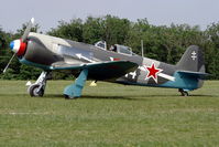 F-AZNN @ LFFQ - Yakovlev YAK-11, le temps des hélices Air Show, La ferté-Alais Airfield (LFFQ) - by Yves-Q