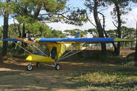 56-NE - Privately owned. At the microlight strip at Plouharnel, France. - by Howard J Curtis