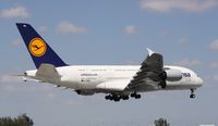 D-AIMA @ KMIA - Airbus A380-800