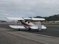 N32135 @ SZP - 1941 Waco UPF-7, Continental W670 220 Hp, taxi - by Doug Robertson