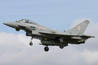 ZJ910 @ EGXC - Typhoon FGR4. BV/29(R) Squadron. - by Howard J Curtis