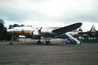 N494TW @ EGHH - The MATS Connie on the Bournemouth Aviation Museum ramp. - by Howard J Curtis