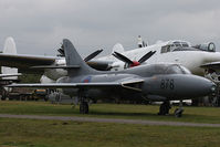 G-BWGN @ EGBE - Painted as WT722. Now with the Classic Air Force at Newquay. - by Howard J Curtis