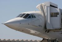 F-BVFC @ LFBO - This Air France Concorde, registered F-BVFC, accomplished the last commercial flight Air France of Concorde from New York JFK to Paris CDG. This Concorde landed for the last time at Toulouse Blagnac Airport (LFBO-TLS), where it was assembled. - by Yves-Q