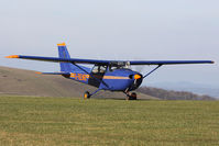 G-BEMB @ EGHA - Privately owned. - by Howard J Curtis