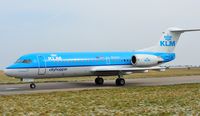 PH-KZS @ EGSH - One of many AMS-NWI shuttle F70's. - by keithnewsome