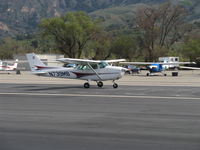 N739MB @ SZP - 1978 Cessna 172N SKYHAWK, Lycoming O-320-H2AD 160 Hp, takeoff roll Rwy 22 - by Doug Robertson