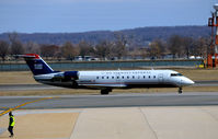 N437AW @ KDCA - Taxi DCA - by Ronald Barker