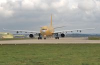 EC-330 @ EGHH - Backtracking 08 for brake tests..now showing serial MRTT-019 - by John Coates