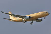 EC-330 @ EGHH - Voyager K3 MRTT-019 approaches for low pass - by John Coates