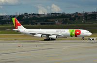 CS-TOB @ SBGR - TAP A343 towed from stand to gate - by FerryPNL