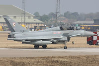 ZJ809 @ EGXC - Typhoon T3. BH/29 Squadron. - by Howard J Curtis