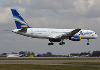 TF-FIW @ EGSH - Arriving at EGSH for spray by Air Livery.