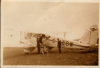 G-AEDW - Photographed at Ronaldsway on the Isle of Man in 1936. Believed to operating a service to Blackpool. - by Gordon Blair