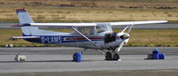 G-LAMS @ EGFH - Cambrian Flying Clubs Reims, engine cover off due to flat battery. - by Derek Flewin