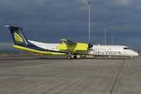 HB-JIJ @ LOWW - Sky Works Dash 8-400 - by Dietmar Schreiber - VAP
