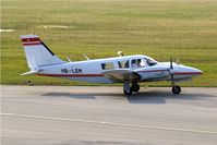HB-LEM @ EDNY - Piper PA-34-200 Seneca [34-7350327] Friedrichshafen~D 03/04/2009
