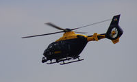 G-WONN @ EGFH - SWP heli departing EGFH to the East.