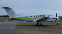 G-BYCP @ EGFH - Super King Air from Stapleford Aerodrome bringing Officials from THFC for the game against the Swans, they departed EGFH at 1815 very happy due to winning 1 - 2. - by Derek Flewin