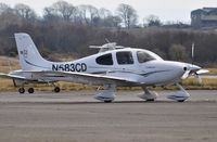 N583CD @ EGFH - Visiting SR-22. - by Roger Winser