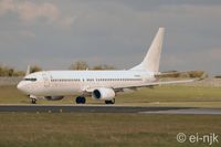 N282AG @ EIDW - Waiting to depart off Rwy 10 at Dublin bound for Abu Dhabi. - by Noel Kearney