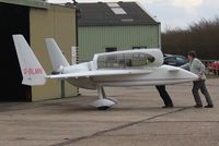 G-BLMN @ EGSV - Seen at Old Buckenham. - by Graham Reeve