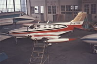 G-AYMM @ EBBR - 1970 Cessna 421B - by Raymond De Clercq