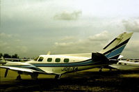 JDF-T4 @ OPF - This Beech Duke of the Jamaica Defence Force was seen at Opa Locka in November 1979. - by Peter Nicholson