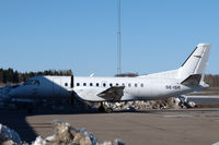 SE-ISR @ ESKN - Unmarked Saab 340A parked at Nyköping Skavsta airport, Sweden. - by Henk van Capelle